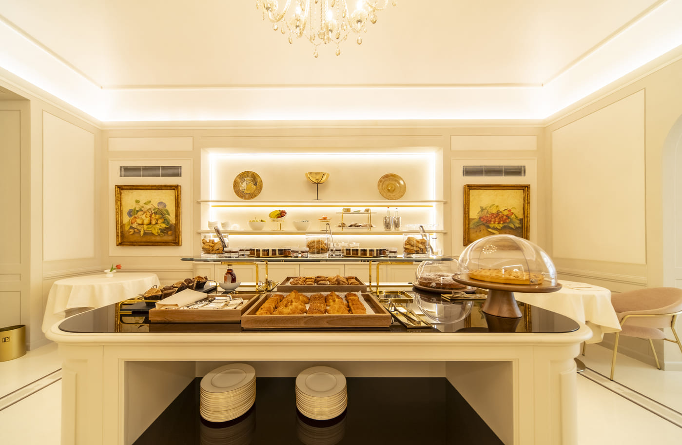 La colazione della Residenza Luca Pacioli